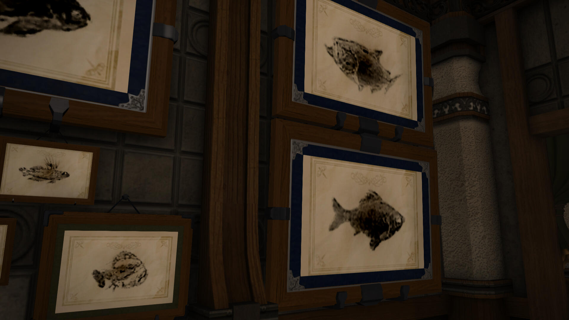 Prints clockwise from top left: Yat Khan, King of the Spring, The Grinner, Chirurgeon