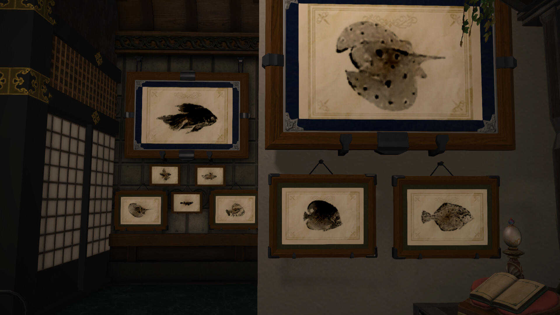 Prints, clockwise from top left: Vidofnir (with Ealad Skaan and Yat Khan beneath), Judgeray, Oschon&#39;s Print, Zalera, Chiurgeon, Hemon, Meteor Survivor
