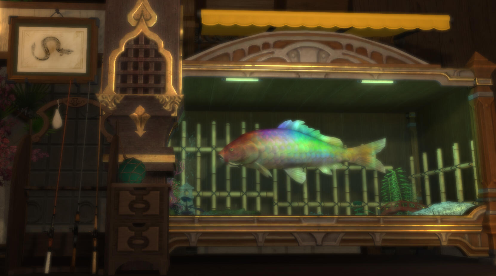 Tank:Warden of the Seven Hues Print (left): The Unraveled Bow